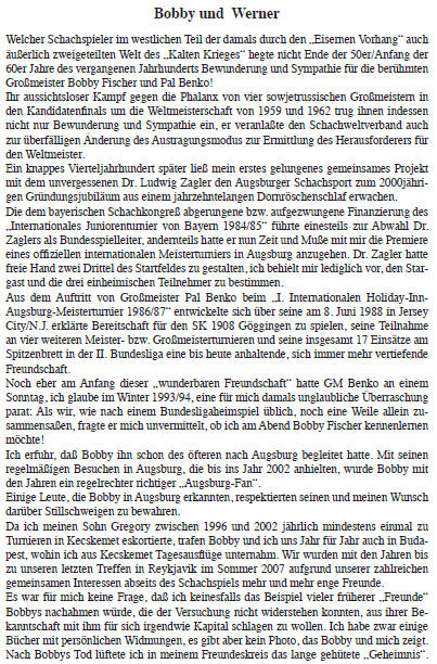 Nachruf Werner Ruisinger Teil III